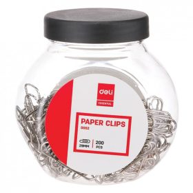   Gémkapocs DELI 28/29mm nikkel csavaros tartóban (kb 200db) 0052