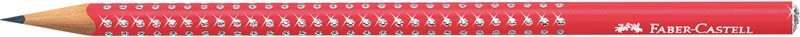 Faber-Castell "Sparkle"  Grafitceruza HB háromszög test gyöngyház piros