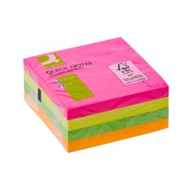 Öntapadó jegyzettömb 76x76 mm 320lap Q-connect