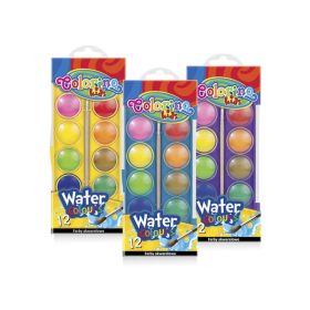 Colorino Vízfesték 12 színű (kisgombos)