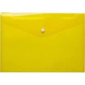 Irattartó tasak A/4 PP d.rect sárga