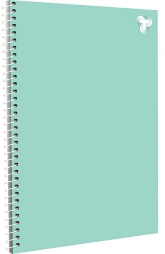 Spirálfüzet A/4 70 lapos, vonalas T-Creativ "Color"