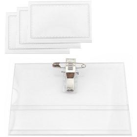 Névkitűző csíptetővel