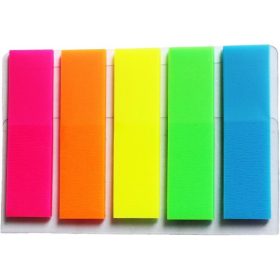   Jelölőcímke PPLUS/OFFICIAL 5x25 lapos 12x50mm hasábok (műanyag)