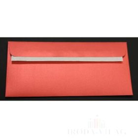 Színes boríték LA/4 selyemfényű piros/magma KF