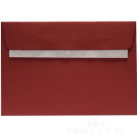 Színes boríték LC/6 selyemfényű bordó/red laquer