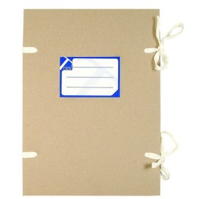 Szalagos irományfedél A/4 1050 g T-Acta natúr