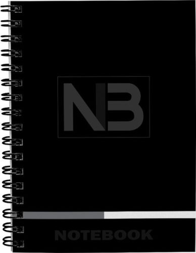 Spirálfüzet A/4 120 lapos, vonalas-négyzetrácsos T-Creativ "Notebook 3" vegyes színek