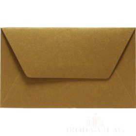 Színes boríték névjegy selyemfényű réz/copper