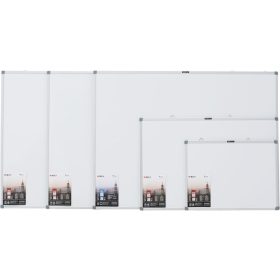   Fehértábla, mágneses 180x90 cm alumínium keret, tolltartó+filc M&G