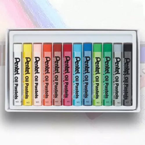 Olajpasztell készlet - Pentel Arts Oil Pastels 12 színű