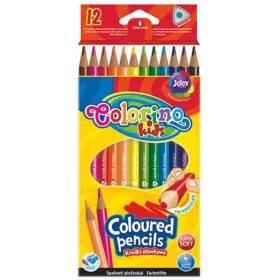 Colorino Kids hatszögletű 12db-os színes ceruza készlet