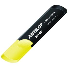   Antilop H400 nagy tartályos vágott hegyű szövegkiemelő, neon sárga