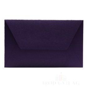 Színes boríték névjegy selyemfényű punch lila