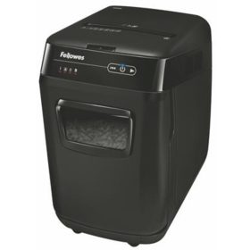   Iratmegsemmisítő 10 lap Fellowes "AutoMax" 200C fekete