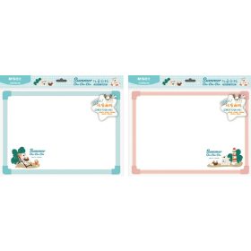   Fehértábla, mágneses 20x29 cm M&G "Summer Cha-Cha-Cha"