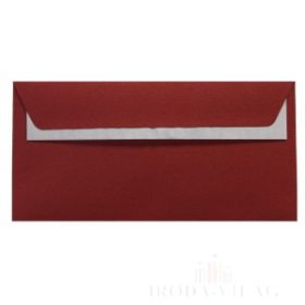 Színes boríték LA/4 selyemfényű bordó/red lacquer