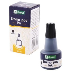 Bélyegzőfesték 30 ml d.rect fekete