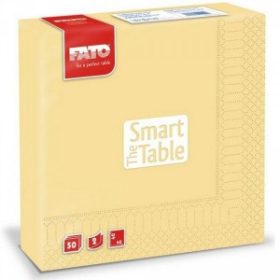   Szalvéta FATO Smart Table (33x33cm) 2 rétegű pezsgő (50db/csg) 