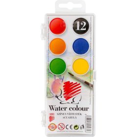  ICO Süni Vízfesték 22,5 mm 12 szín