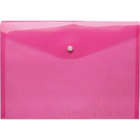 Irattartó tasak A/4 PP d.rect pink