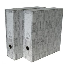 Tokos iratrendező SO-RE A/4 (90mm) szürke textil