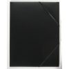 Gumis mappa PPF A/4 műanyag fekete