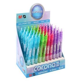   M&G "Corona II" kék Golyóstoll 0,38 mm (választható szín)