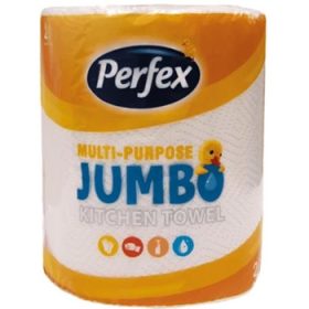   Perfex Kéztörlő tekercses háztartási PERFEX Boni Jumbo 2 rétegű 1 tekercs