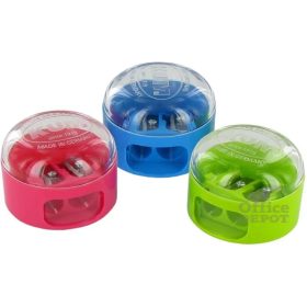 Kum 1020521 kerek kétlyukú műanyag hegyező