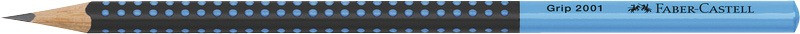 Faber-Castell "Grip" fekete/kék Grafitceruza HB háromszög test 