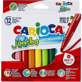 Carioca Jumbo Superwashable 12 db-os jumbo filctoll készlet