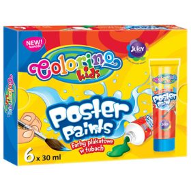 Colorino kids Poster Paints tégelyes tempera 6x20 ml